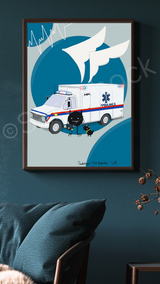 First Responder - Ambulance print